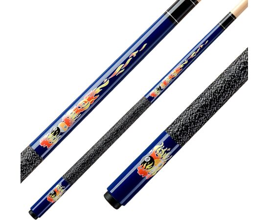 Dynamic Billiards Pulo lazda Classic Flames 2 dalių 122cm Бильярдное оборудование