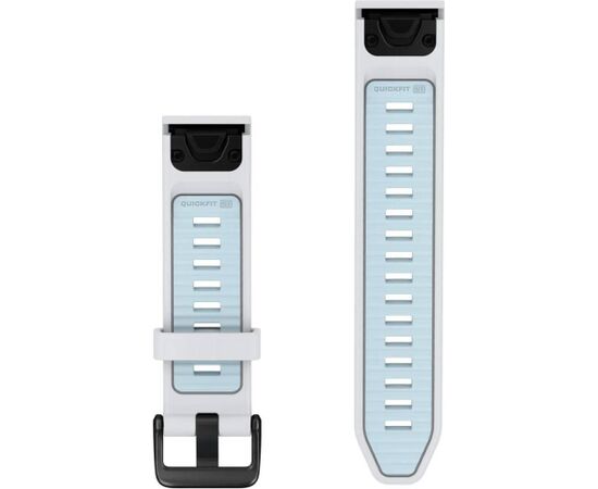 Garmin kellarihm QuickFit 20mm fenix 9 Pro, whitestone/ice blue Smart-Watch aksesuāri