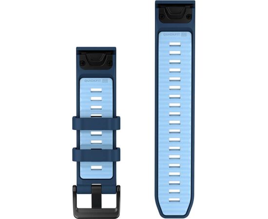 Garmin kellarihm QuickFit 22mm fenix 9 Pro, tidal blue/ice blue Smart-Watch aksesuāri