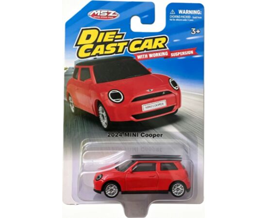 MSZ Miniatūrais modelis - Mini Cooper, mērogs 1:64 Mašīnas un piederumi
