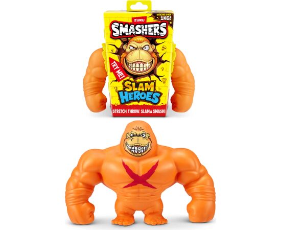 SMASHERS Slam Heroes Тянущаяся фигурка Горилла, 18 cm Фигурки и герои