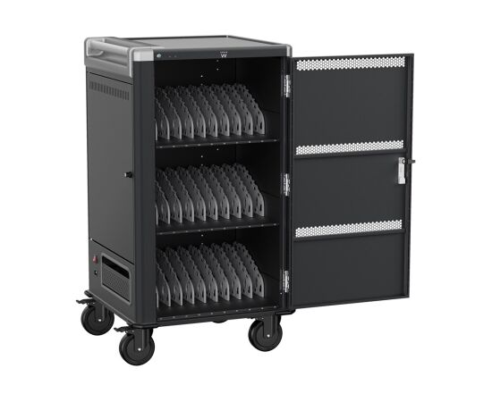 Ewent EW1700 portable device management cart/cabinet Black, Grey Telefonu lādētāji 220v
