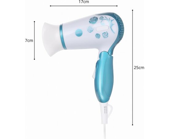 ELDOM HT82N HAIR DRYER 1400W BLUE Matu fēni