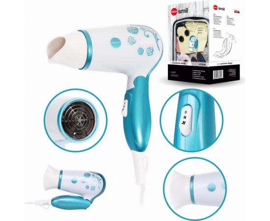ELDOM HT82N HAIR DRYER 1400W BLUE Matu fēni