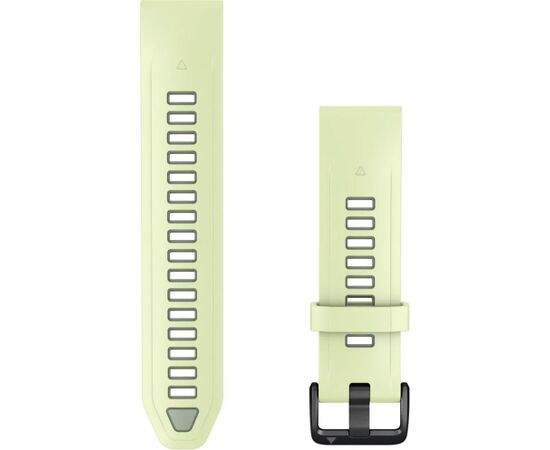 Garmin watch strap QuickFit 20mm fenix 9 Pro, citron/willow Smart pūlksteņu aksesuāri