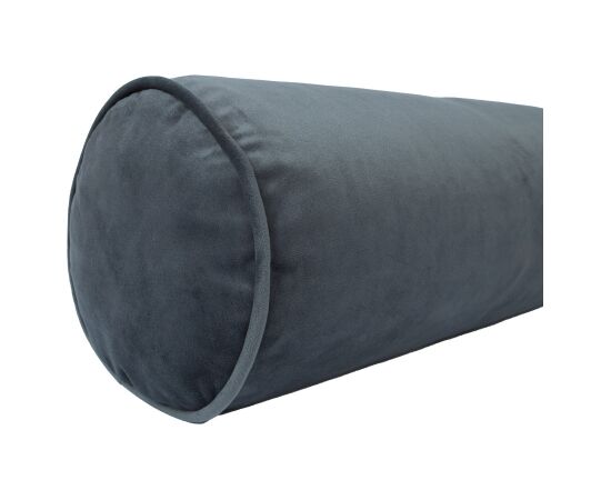 Рулонная подушка VELVET D18x50см, серая Декоративные подушки