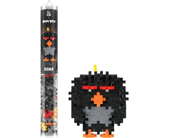 Plus Plus PLUS-PLUS TUBA ANGRY BIRDS BOMBA - 110 ELEMENTÓW Mašīnas un piederumi