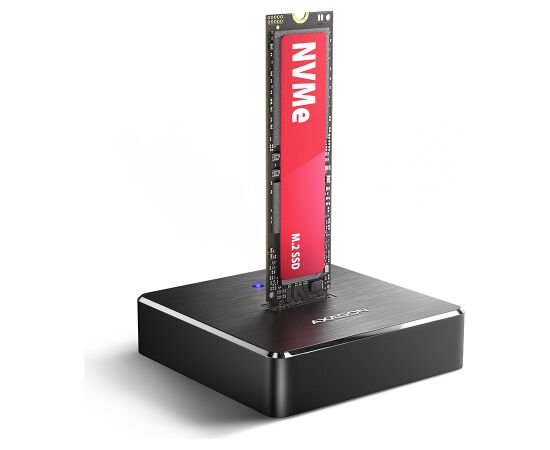 AXAGON ADSA-M2C11 USB-C 10Gbps docking station for M.2 NVMe / SATA SSD Аксессуары для компонентов