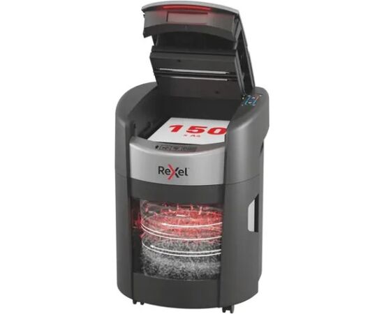 Rexel ShredMax AutoFeed+ 150M automatic paper shredder, P5, 150 sheets, 15-litre waste bin Dokumentu smalcinātāji