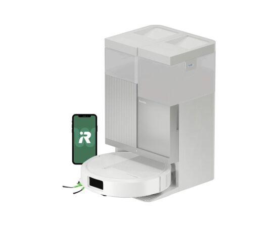 iRobot Roomba Plus 415 Combo Robot Vacuum White + AutoWash Dock Jaunumi Sadz. tehnika