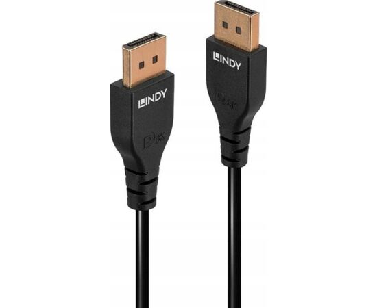 Slim DisplayPort 1.4 Cable Lindy 0,5m Jaunumi - Datori