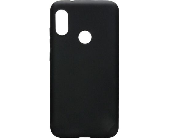 Evelatus Xiaomi  Redmi 6 Pro/Mi A2 lite Nano Silicone Case Soft Touch TPU Black Neoriģinālie Maciņi