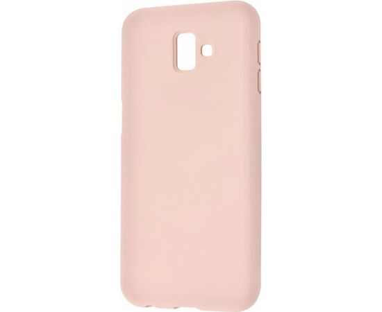 Evelatus Samsung  Galaxy J4 Plus Nano Silicone Case Soft Touch TPU Pink Sand Neoriģinālie Maciņi
