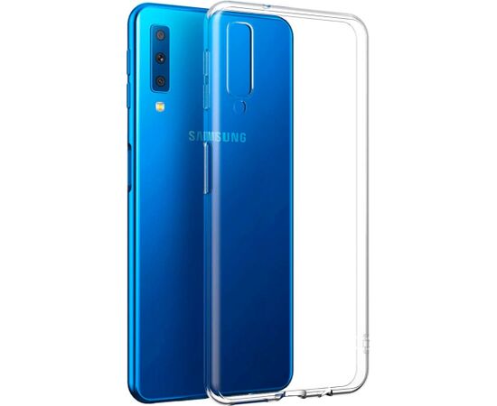 Evelatus Samsung  A7 2018 Clear Silicone Case 1.5mm TPU Transparent Neoriģinālie Maciņi
