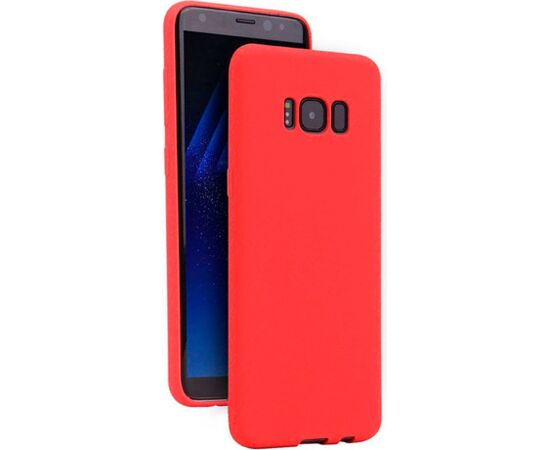 Evelatus Samsung  S8 Plus Nano Silicone Case Soft Touch TPU Red Neoriģinālie Maciņi
