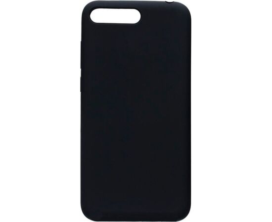 Evelatus Huawei  Y6 2018 Nano Silicone Case Soft Touch TPU Black Neoriģinālie Maciņi