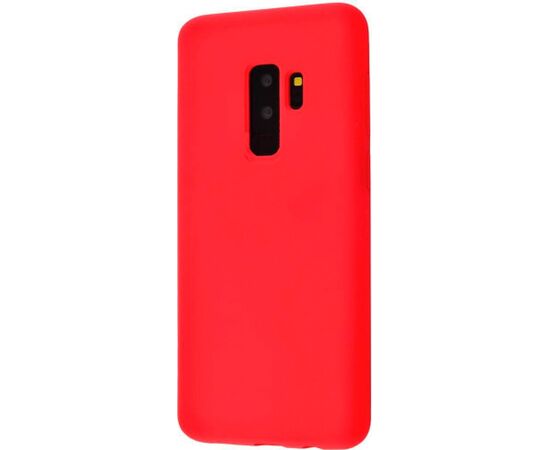 Evelatus Samsung  S9 Plus Nano Silicone Case Soft Touch TPU Red Neoriģinālie Maciņi