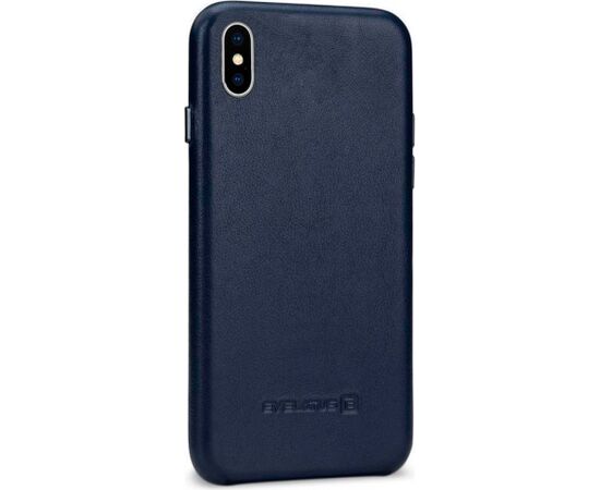 Evelatus -  Leather case for Apple iPhone X Dark Blue Neoriģinālie Maciņi