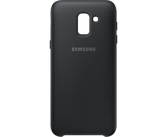 Samsung -  J6 2018 J600 Dual Layer Cover EF-PJ600CBEGWW Black Neoriģinālie Maciņi