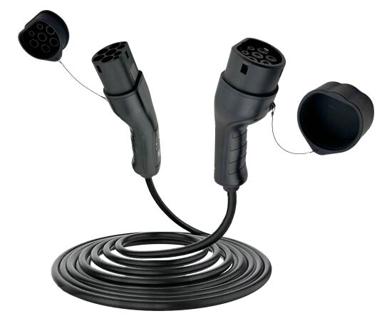EV LĀDĒŠANAS KABELIS  InLine 11kW Type 2, 3-f, 5m (16275I) Новинки Компьютерная техника