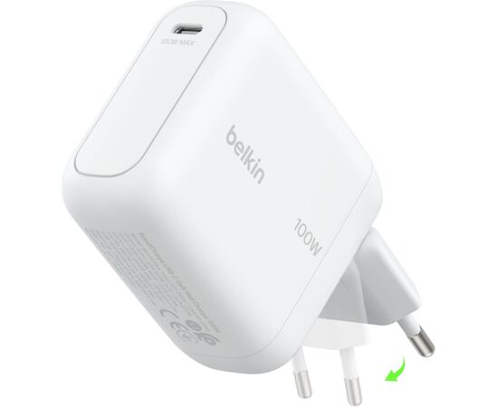 TĪKLA LĀDĒTĀJS  Belkin BOOSTCHARGE 100W USB-C GAN Jaunumi - Datori