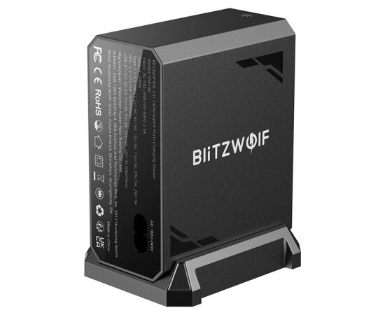 Blitzwolf BW-S31 2xUSB-A, 4xUSB-C, PD, 240W network charger. Новинки Компьютерная техника