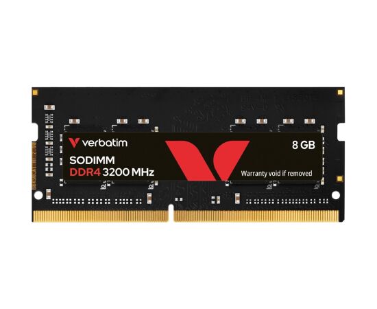 Verbatim DDR4 8GB 3200-22 SO (30108) RAM Operatīvā atmiņa