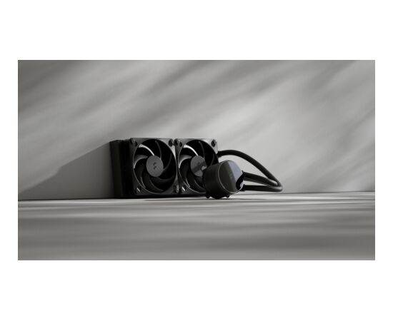 Fractal Design Water Cooling Radius 240 Black Intel, AMD Korpusu dzesēšana
