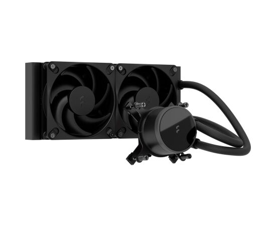 Fractal Design Water Cooling Radius 240 Black Intel, AMD Korpusu dzesēšana