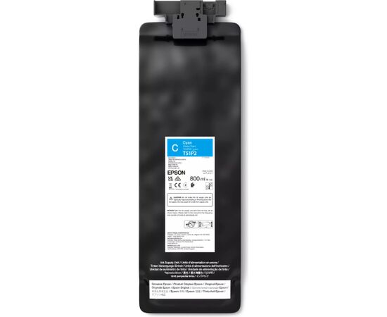 Epson UltraChrome GS3 T51P200 (800ML) Ink pack Cyan Lāzerprinteru izejmateriāli