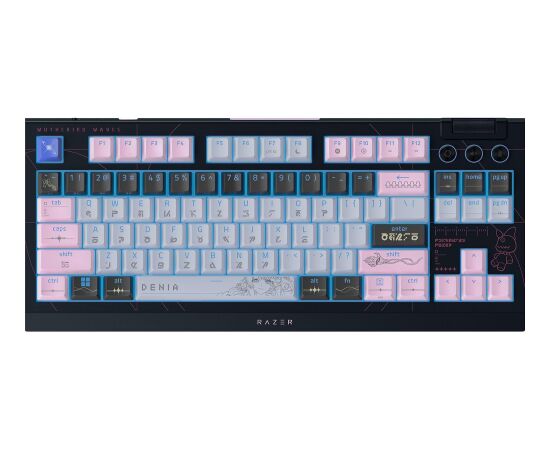 Razer BlackWidow V4 Tenkeyless HyperSpeed Gaming Keyboard Wireless US Orange Switch Wuthering Waves Edition Klaviatūras