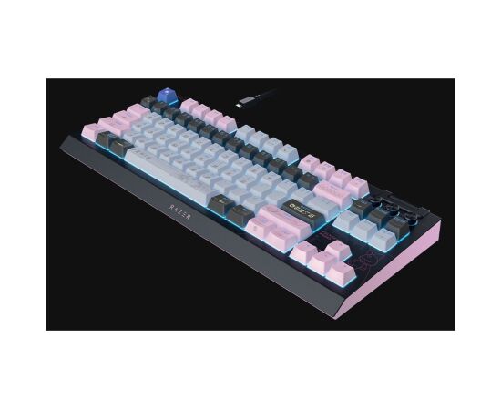 Razer BlackWidow V4 Tenkeyless HyperSpeed Gaming Keyboard Wireless US Orange Switch Wuthering Waves Edition Klaviatūras