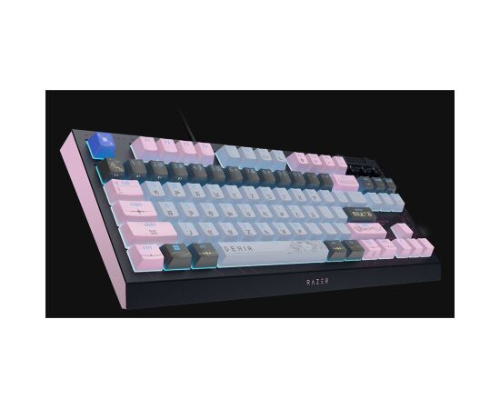 Razer BlackWidow V4 Tenkeyless HyperSpeed Gaming Keyboard Wireless US Orange Switch Wuthering Waves Edition Klaviatūras