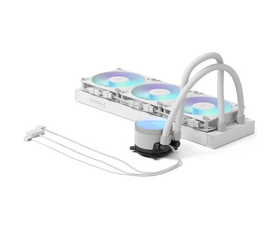 Fractal Design Water Cooling Radius 360 RGB White Intel, AMD Korpusu dzesēšana