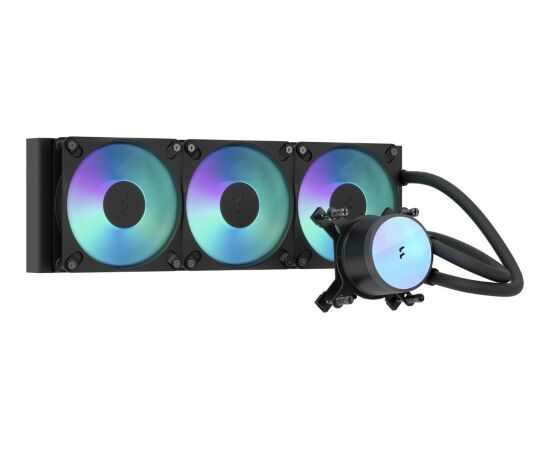 Fractal Design Water Cooling Radius 360 RGB Black Intel, AMD Korpusu dzesēšana