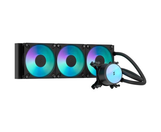 Fractal Design Water Cooling Radius 360 RGB Black Intel, AMD Korpusu dzesēšana