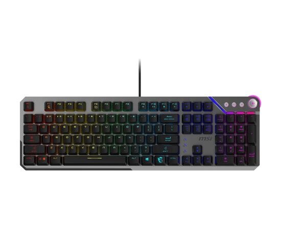 MSI STRIKE 600 V2 SILENT Gaming keyboard Wired US Mechanical - Silent Klaviatūras