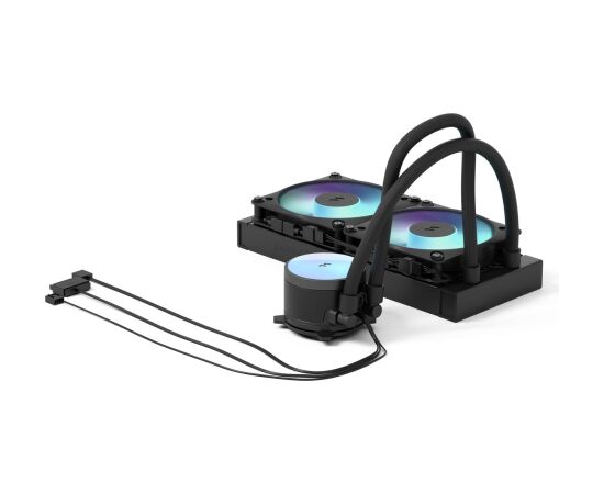 Fractal Design Water Cooling Radius 240 RGB Black Intel, AMD Korpusu dzesēšana