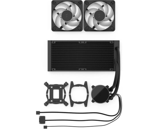 Fractal Design Water Cooling Radius 240 RGB Black Intel, AMD Korpusu dzesēšana