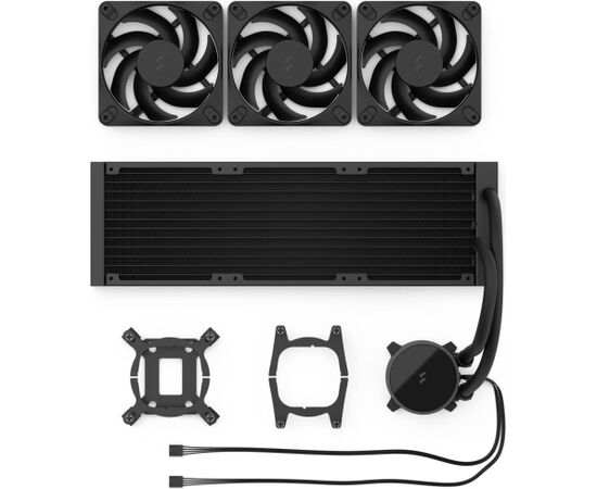 Fractal Design Water Cooling Radius 360 Black Intel, AMD Korpusu dzesēšana