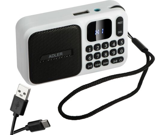 Adler AD 1924 Radio ar Bluetooth un ierakstīšanas funkciju Jaunumi - Audio-Video