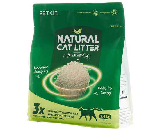 Żwirek Petkit Natural Cat Litter Kaķu pakaišu kastes