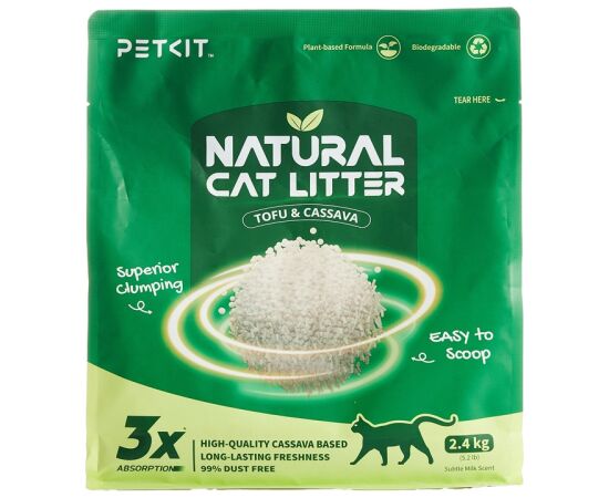 Żwirek Petkit Natural Cat Litter Kaķu pakaišu kastes