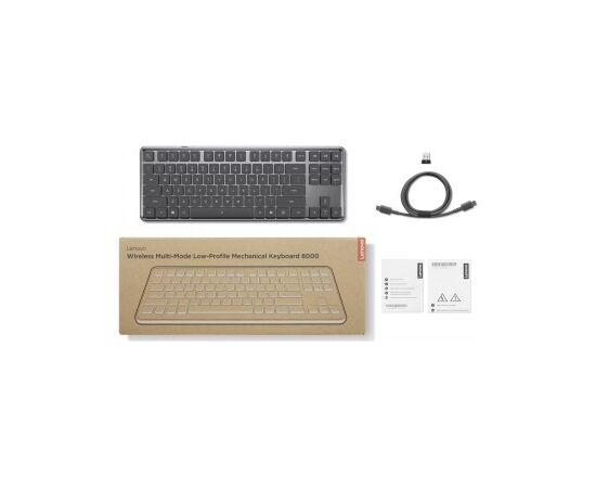 LENOVO WIRELESS MULTI-MODE MECHANICAL KEYBOARD NORDIC Klaviatūras