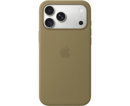 Apple iPhone 18 Pro Max Silicone Case with MagSafe Olive Oriģinālie maciņi