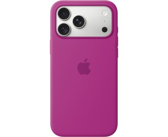 Apple iPhone 18 Pro Max Silicone Case with MagSafe Magenta Oriģinālie maciņi