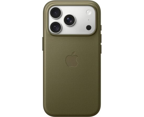 Apple iPhone 18 Pro TechWoven Case  with MagSafe Olive Oriģinālie maciņi