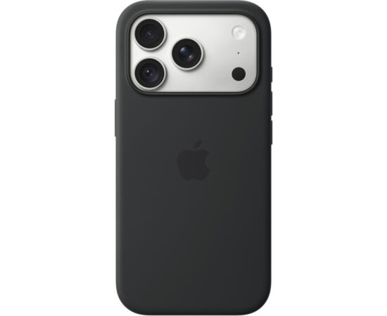Apple iPhone 18 Pro Silicone Case with MagSafe Black Oriģinālie maciņi