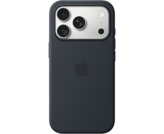 Apple iPhone 18 Pro Silicone Case with MagSafe Navy Blue Oriģinālie maciņi
