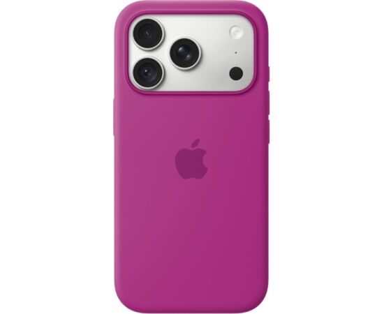 Apple iPhone 18 Pro Silicone Case with MagSafe Magenta Oriģinālie maciņi